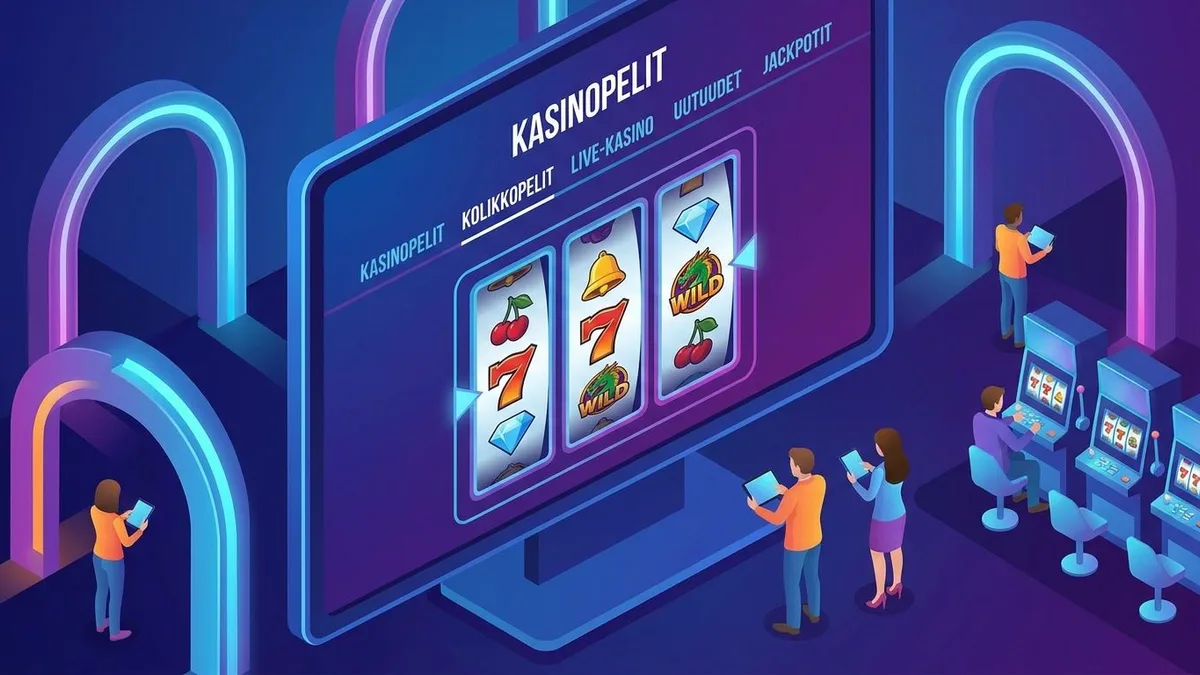 Kasinopelien valikoima